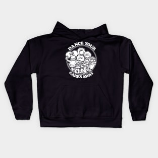 Dance Your Cares Away Kids Hoodie